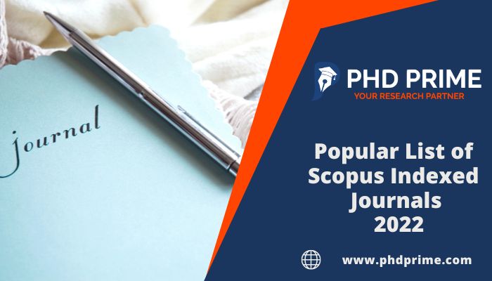Popular List of Scopus Indexed Journals