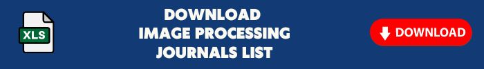 Latest Image Processing Journals List