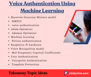 Voice Authentication Using Machine Learning Ideas