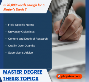 master degree thesis or project