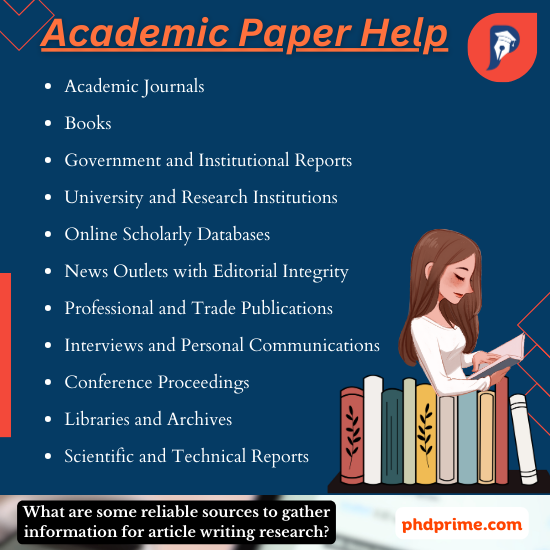 Academic Paper Assistance