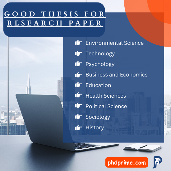 Good Thesis Ideas for Research Paper