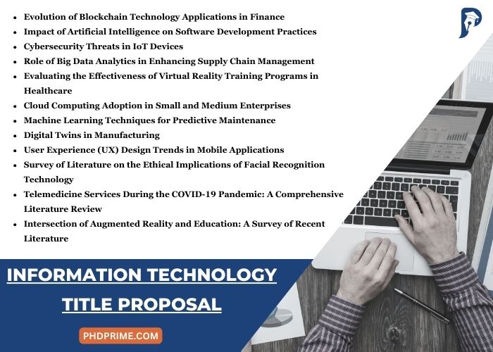 Information Technology Research Proposal Projects