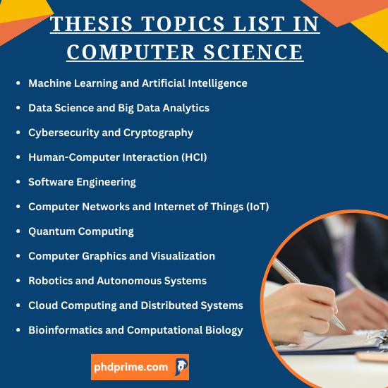 Thesis Project List in Computer Science