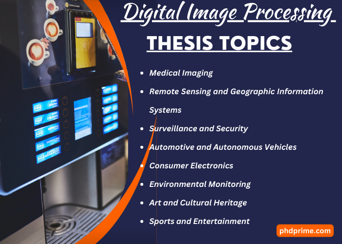 Digital Image Processing Thesis Projects