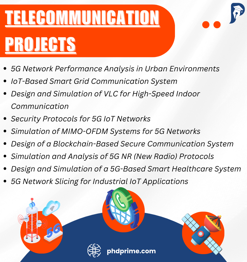 Telecommunication Project Ideas